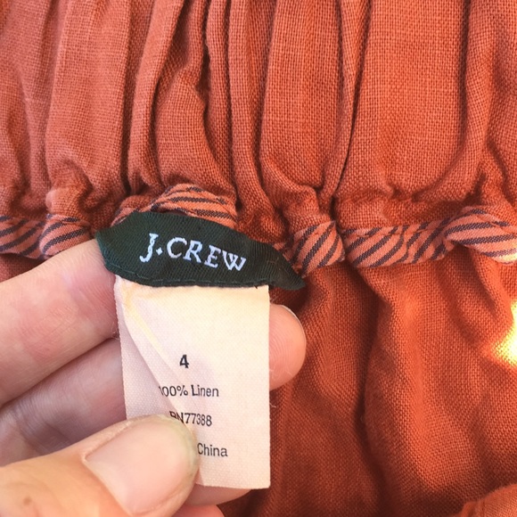 🌸 Linen j crew factory skirt 🌸 - Picture 5 of 5